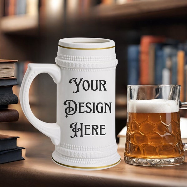 Beer Mug Mock Up POD Beer Mug Mockup Canva Stein Beer Mug Mockup Bundle Manly Mocks for Manly Mugs Beer Mockup Printify Mockup Beer Blank