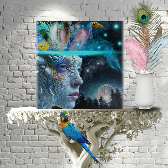 Acrylicdruck, Digital Art, Wandbild, Cosmicspheres, Dreamscape, Otherworlds