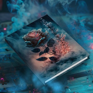 Journal - Ruled Line - Rising Rose