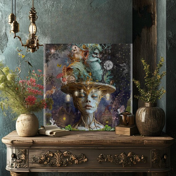 Acrylicdruck, Digital Art, Wandbild, Fairyland, Dreamscape, Otherworlds