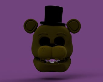 フレディ・ファズベア コスプレヘッド（ゲーム版） - Etsy 日本