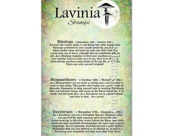 Lavinia Acrylic Stamp MOON SIGNS