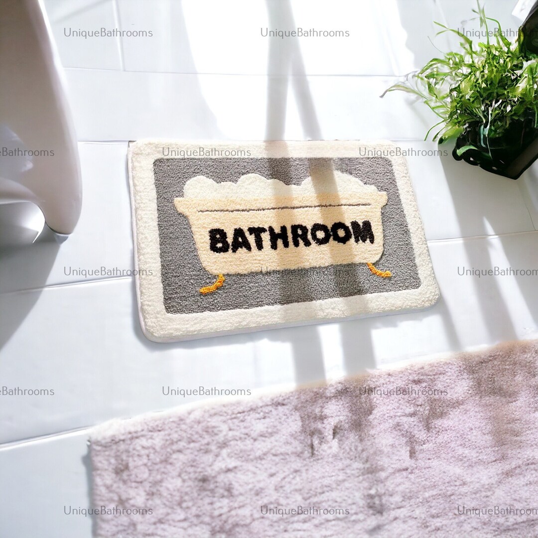 Modern Bath Mats for Bathroom Funky Bath Tub Bath Mats Non Etsy