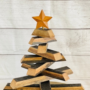 Bourbon Barrel Stave Tree