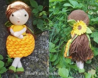 PATTERN ENG Sunflower Doll Amigurumi Pattern