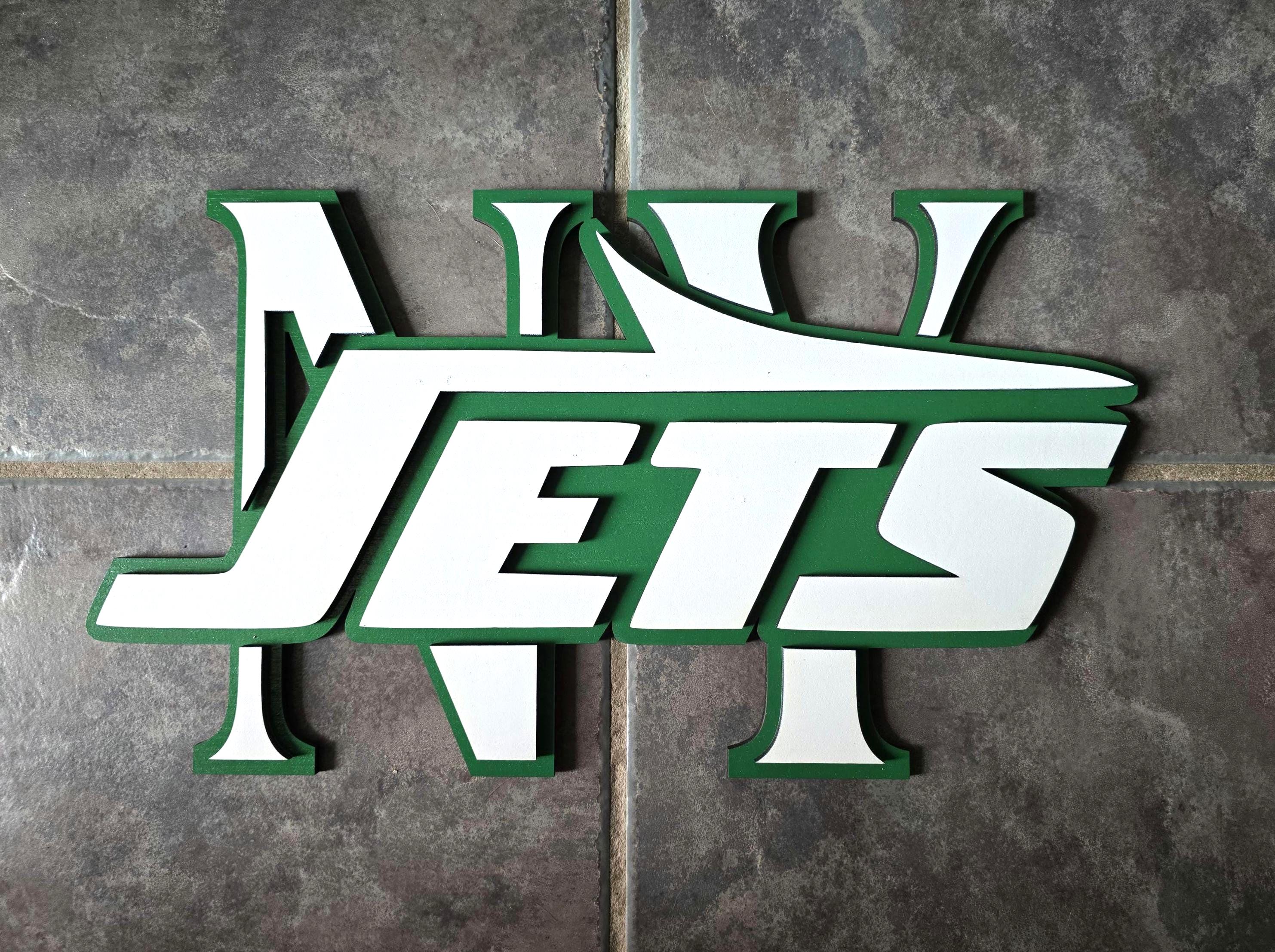 Evergreen Enterprises NFL New York Jets Statue de jardin design mascotte Couleur équipe Taille unique