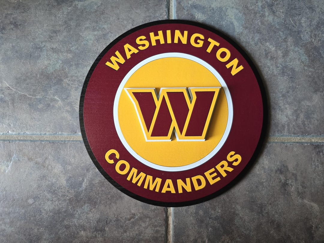 Commanders Decor Washington Commanders Wood Wall Decor | Football Fan Gift - Etsy