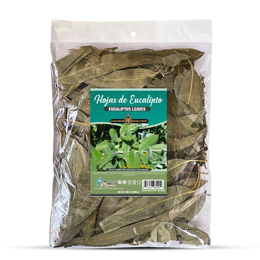 Hojas De Eucalipto Hierba Eucalyptus Leaves Herb 4 Oz Etsy