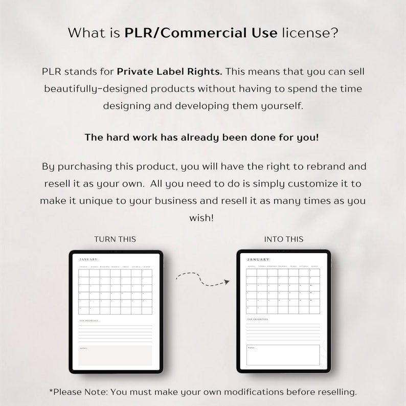 PLR ADHD Digital Planner, Adhd Planner Printable, Adhd Productivity ...