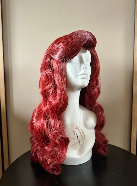 Ariel the Little Mermaid inspired commission wig