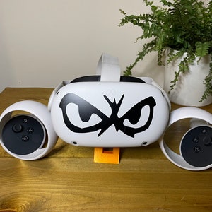 Angry Eyes Vinyl Decal for Metaquest 2