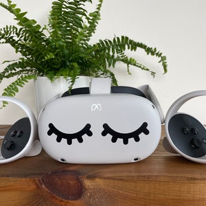 Cute Eyes Vinyl Decal for Metaquest 2