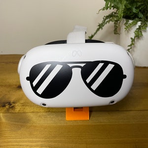 Cool sunglasses decal for Vr headset Metaquest 2