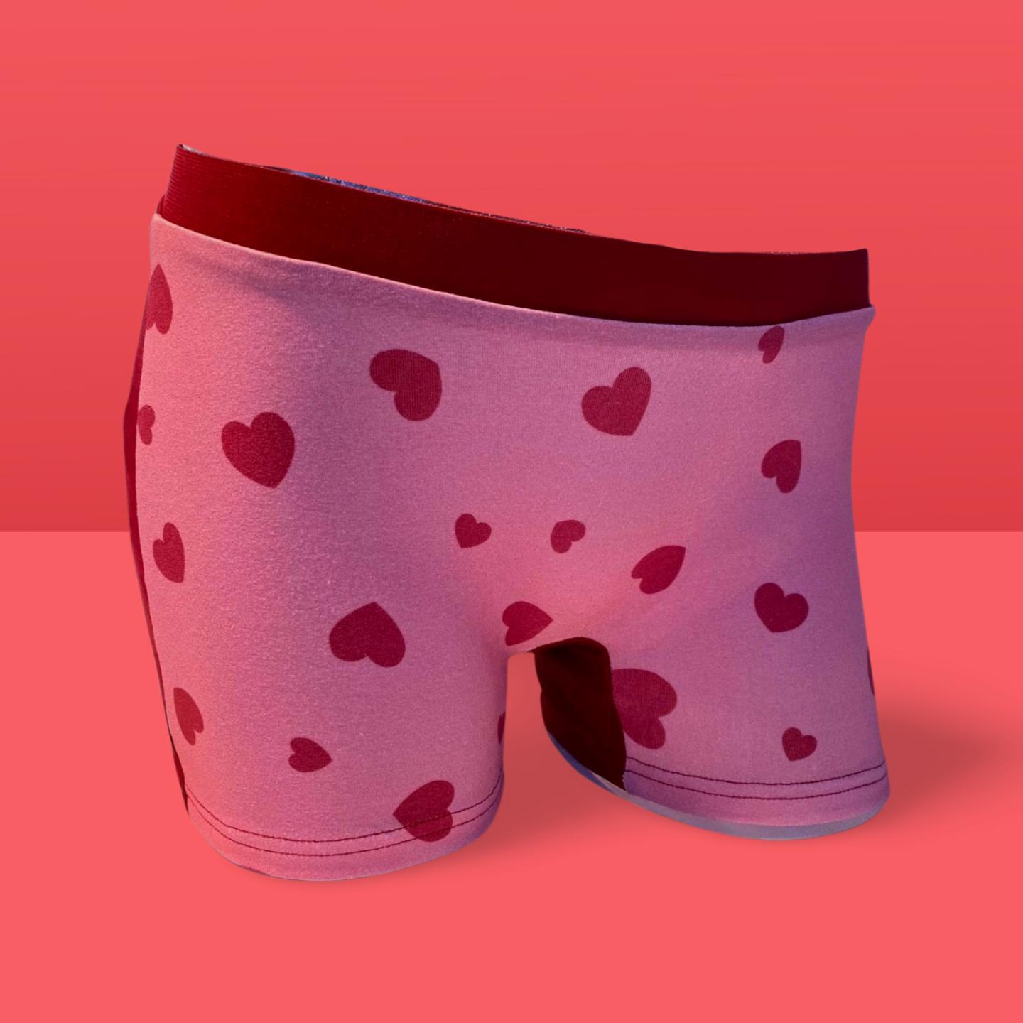 Boxer Uomo LOVE Herzen – Cotone 95% Ed Elasthan, Taglie S-XXL, Multicolor, Nuovi Con Etichette