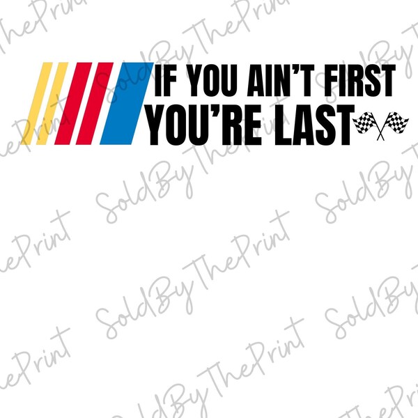 Nascar Svg If You - Etsy