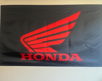 Honda Motorcycles Flag 3x5 Ft – Garage Workshop Banner