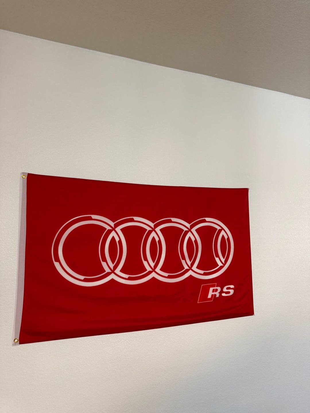 Audi RS Flag 3x5 Ft - Performance Car Garage Decor - Etsy