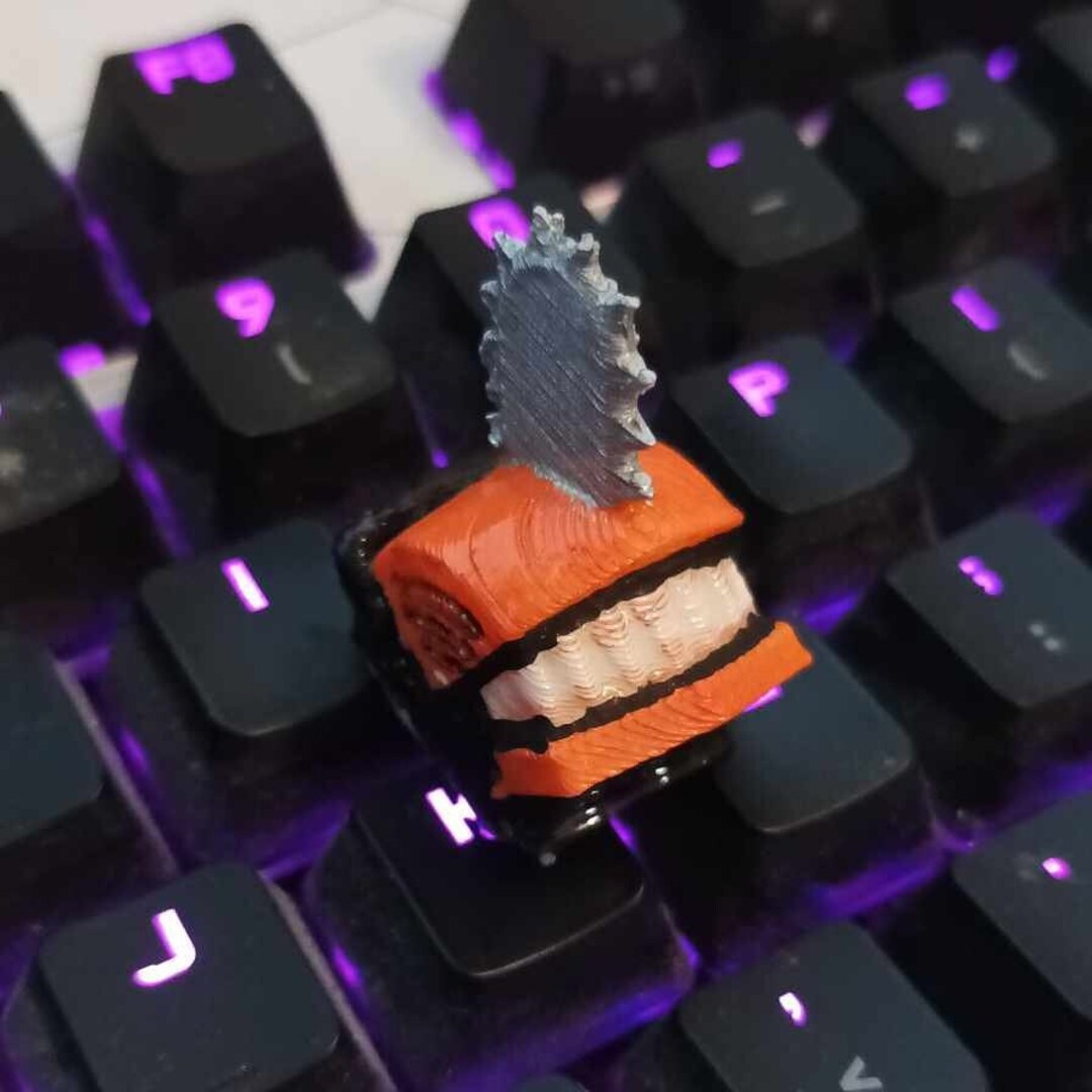 Chainsaw Man Keycap Custom Denji Keycap Artisan Keycap Etsy