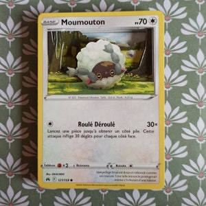 Carte Pokemon Personnalisé Moumouton/Wooloo 3d