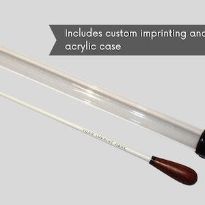 Personalized Music Conducting Baton with Case