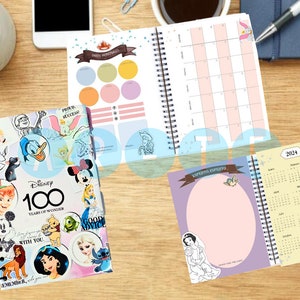 Agenda perpetua sin fechar, 100 years aniversary of wonder pdf listo para imprimir a media carta, Archivo digital PDF