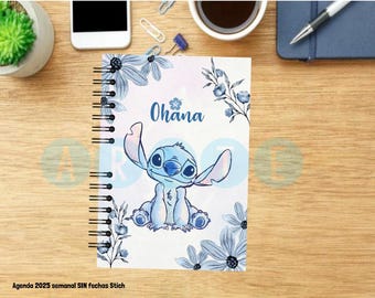 Stitch Weekly Undated Agenda