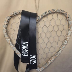 Personalized back-to-school bow with name | School cone bow with satin ribbon | Schoolchild 2026 | Back-to-school decoration gift image 9
