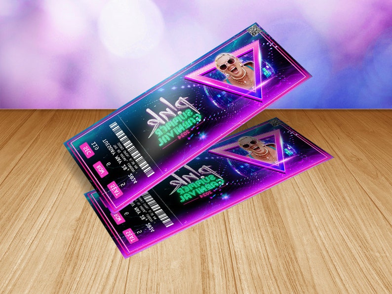Pink Summer Carnival 2024 Tour Ticket Concert Show Pass Surprise Gift