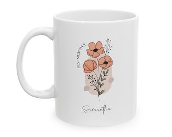 Custom Mom mug, Plant Mom Mug, Mother's Day Gift, Custom Mom Mug, Mothers Day Mug