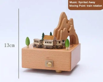 Enchanting Wooden Music Box - Classic Designs with Elegant Movements