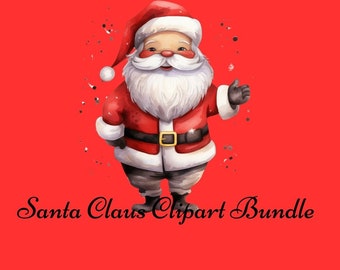 Santa Claus Clipart 20 PNG Images