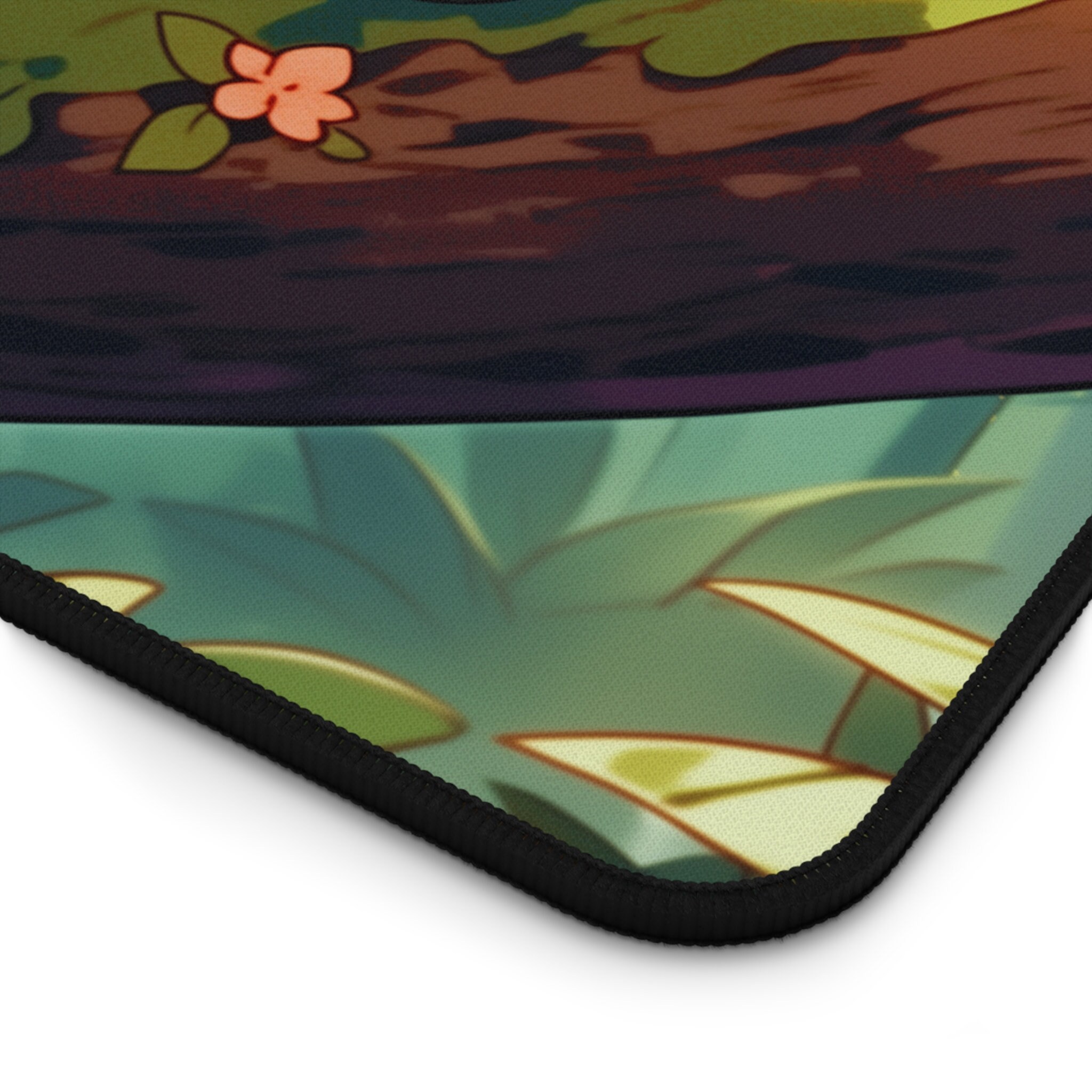 Kawaii Animal Desk Mat With Cute Sloths, Chibi Anime Aesthetic Desk Pad ...