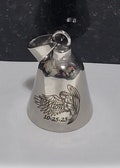 Personalized Gremlin Bell Guardian Bell Biker Bell Motorcycle Bell Guard Bell Biker Gift Custom Bell Engraved Bell Stainless Steel Bel l