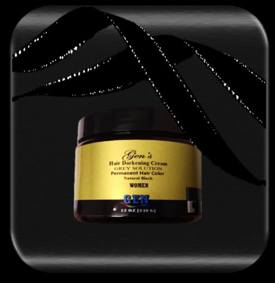 Gens Special and Luxurious Hair Darkener Made for Women Black. Etsy