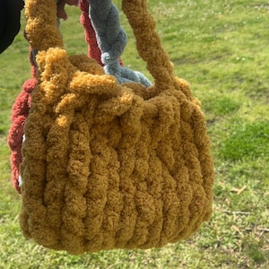 gehäkelte Wolkenhandtaschen