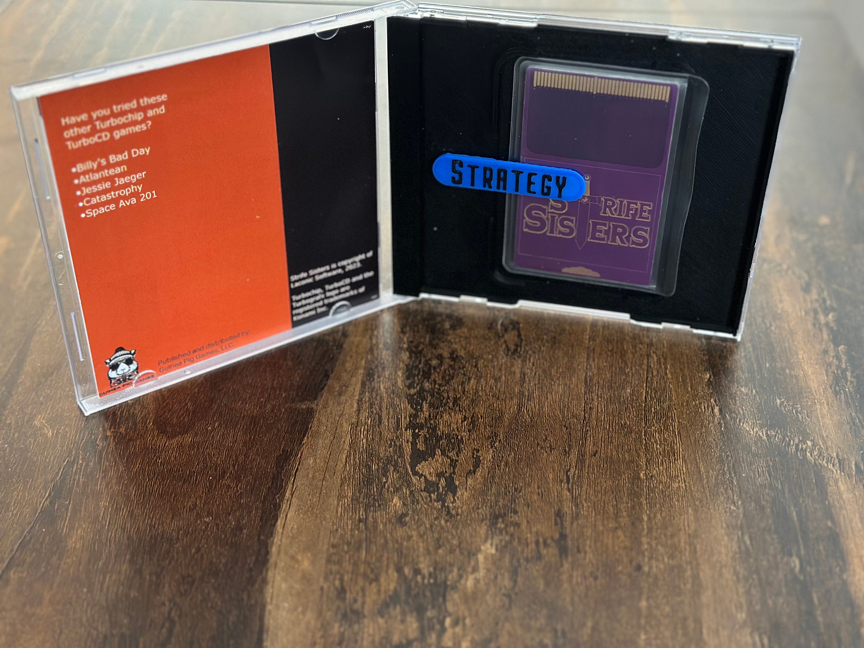 Strife Sisters Video Game for PC Engine or Turbografx 16 - Etsy