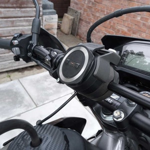 Satnav Mounting Bracket for Tomtom Rider 400/410/420/450/500/550 to fit 22mm Crossbar image 2