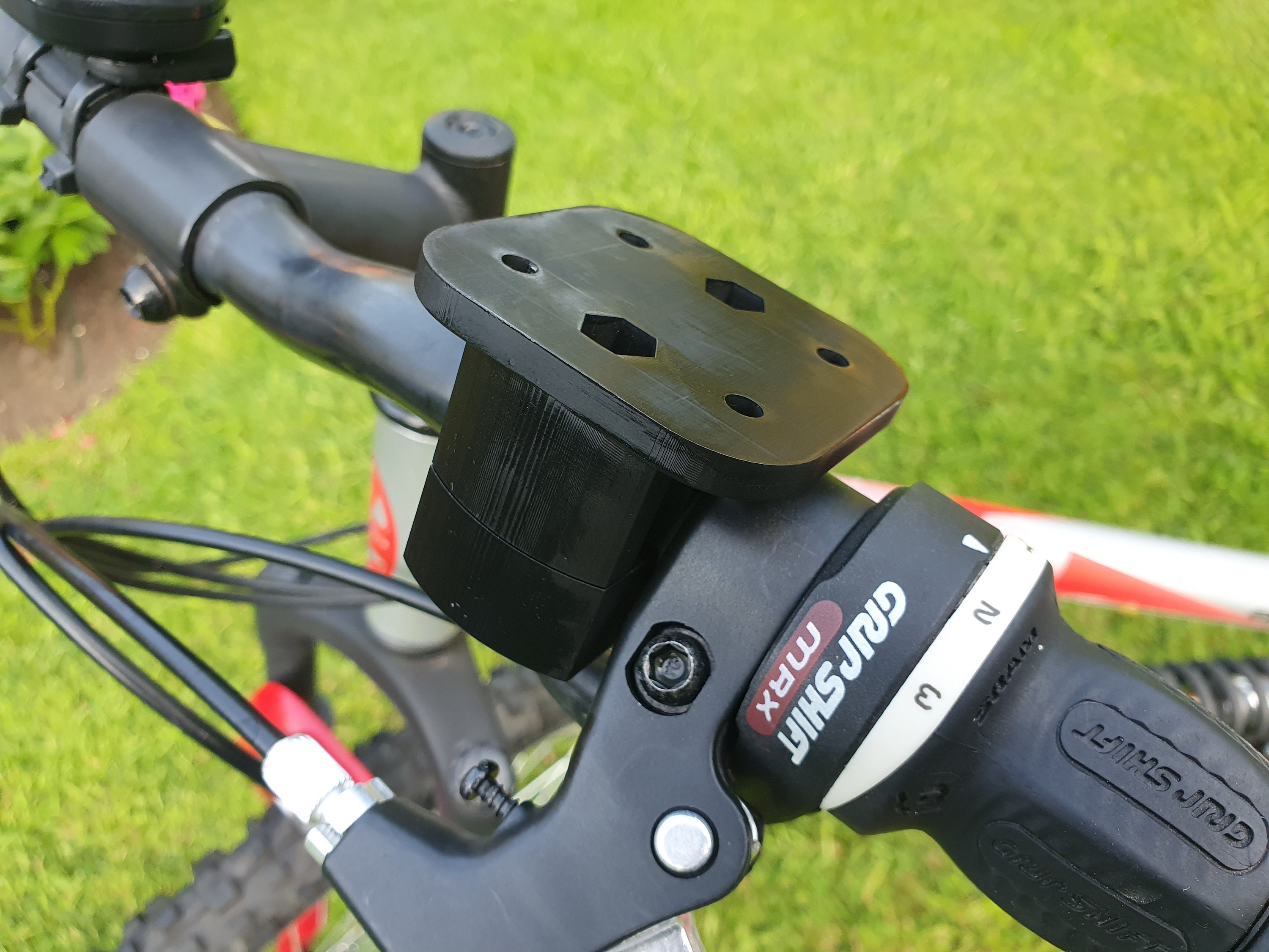 Support GPS / Smartphone – Fixation sur pontet avec motif AMPS