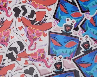 STICKERS | Dark Mode Vox Vinyl Sticker - Etsy
