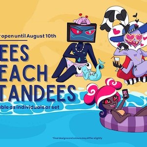 PRE-ORDER | Hazbin Hotel Vees Summer Mini Standees