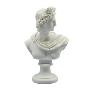 Apollo Belvedere God Statue Bust 5.90 inches Greek Sculpture