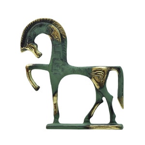 Dancing Horse Statue Greek Bronze Sculpture