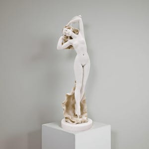 Aphrodite Statue Goddess of Beauty Greek Sculpture Alabaster Museum Finish 32cm - 12.60in
