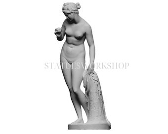 Venus with Apple Sculpture Greek Mythology Statue Exact Museum Copy