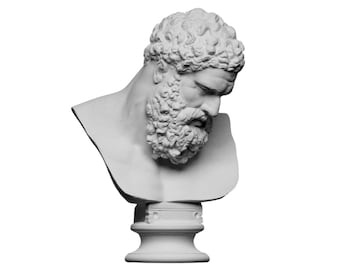 Marmeren bustebeeldhouwwerk Farnese Hercules