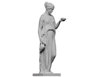 Hebe Famous Sculpture Greek Mythology Statue Exact Museum Copy