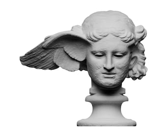 Hypnos Greek God of Sleep Marble Bust Sculpture British Museum