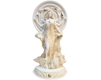 Hecate Goddess Statue Ancient Greek Mythology Pagan Sculpture