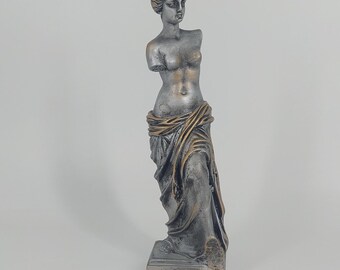 ミロのヴィーナス彫刻ギリシャ神話彫像博物館レプリカ銀色 - Etsy 日本