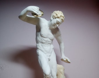 Dancing Faun Marble Sculpture Getty Museum Exact Copy